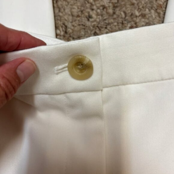 ANN TAYLOR THE PERFECT WIDE LEG PANT WINTER WHITE NEW 12 - Picture 8 of 9